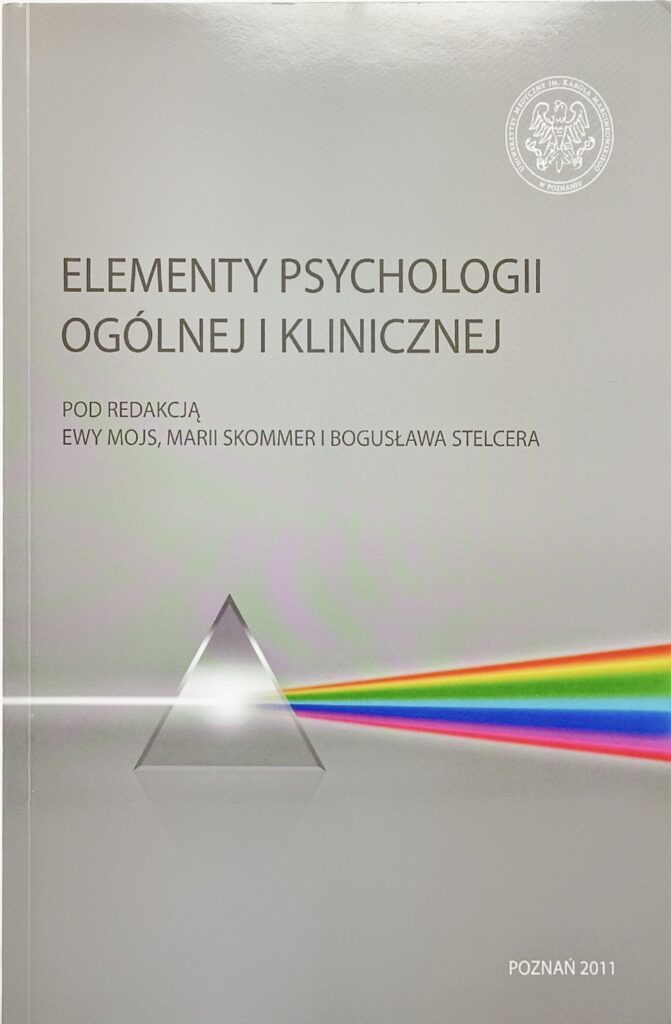 Elementy psychologii ogólnej i klinicznej okładka