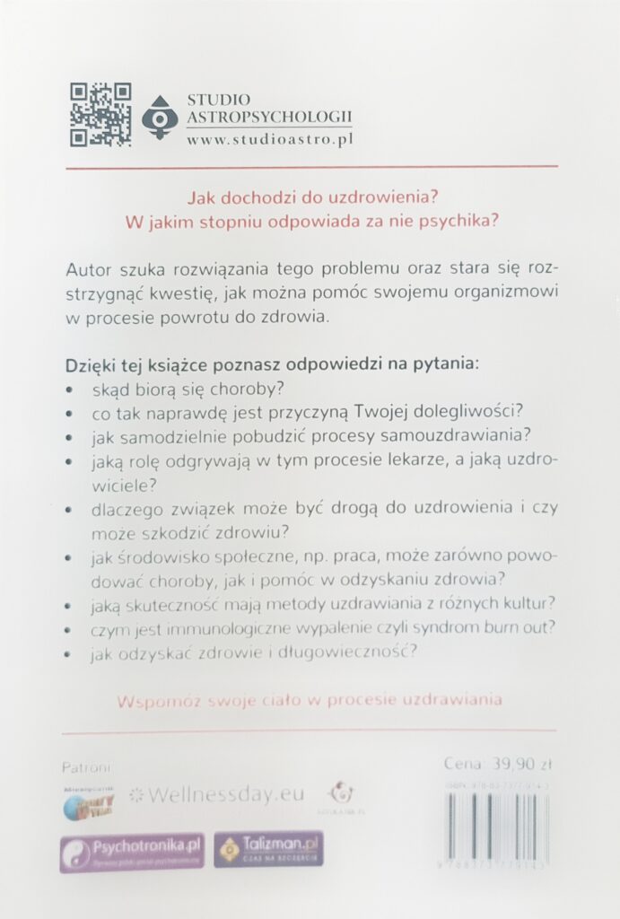 Biała księga uzdrawiania okładka tylna