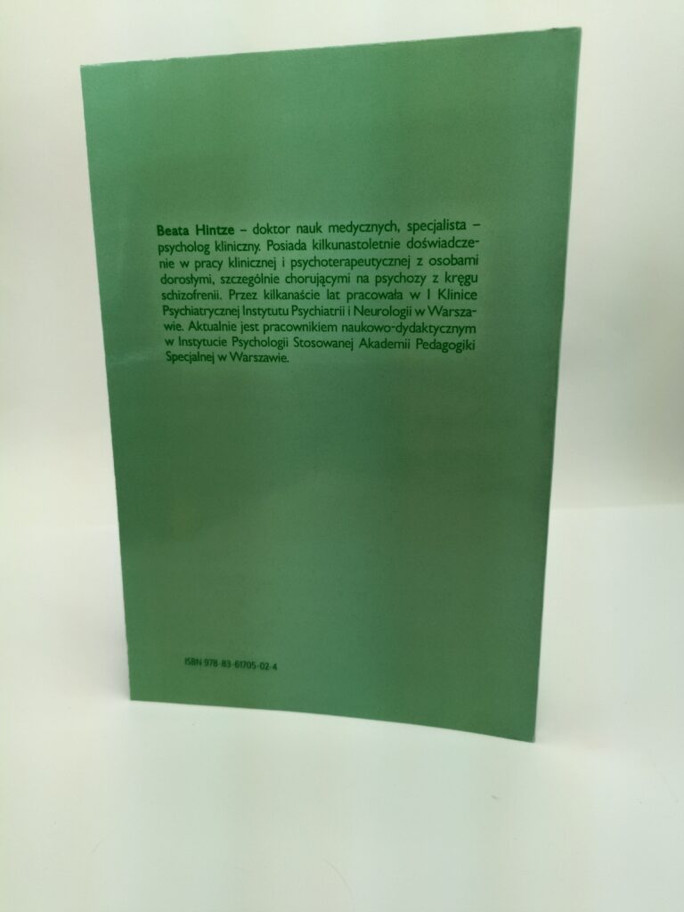 Choroba jak inne o osobach i do osób chorujących na schizofrenię tył