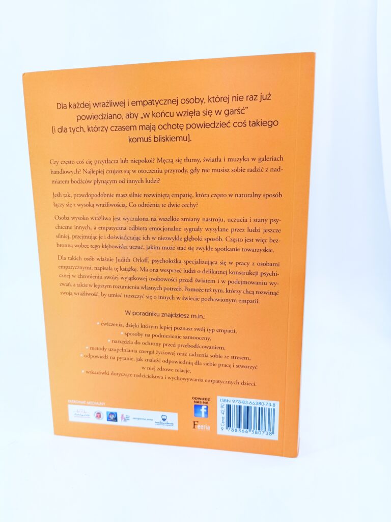 Empatia poradnik dla wrażliwych strona tylna