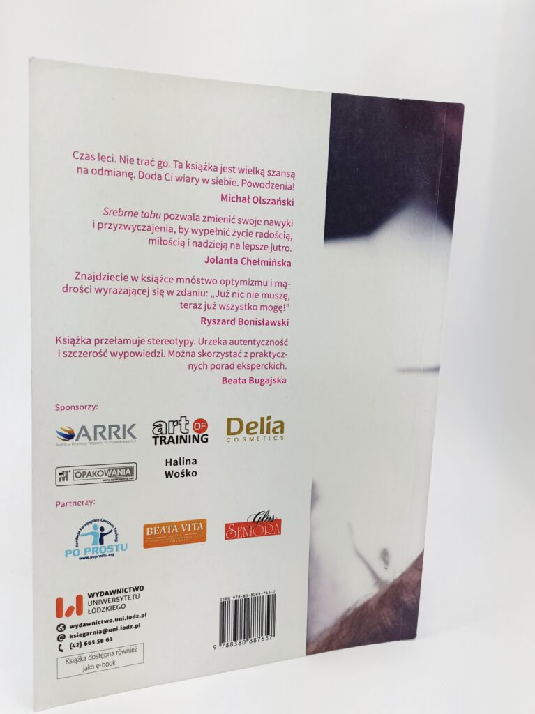 Srebrne tabu przyjaźń, miłość, seks w wieku dojrzałym tył książki