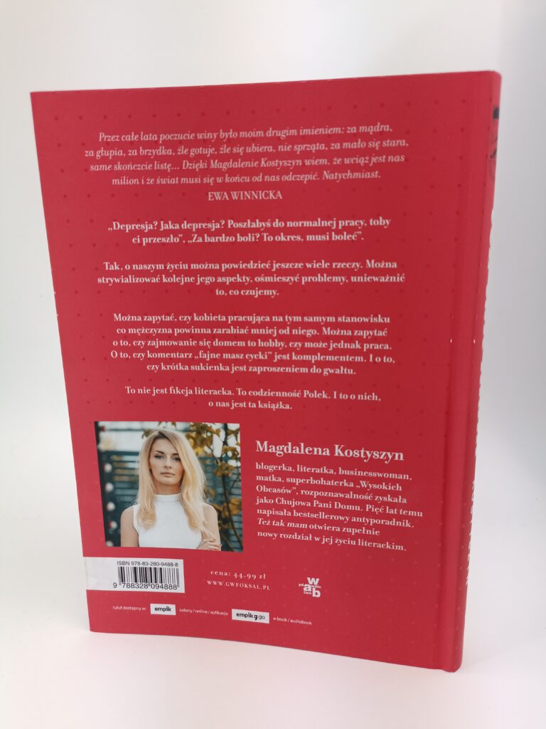 Też tak mam opis książki tyłu