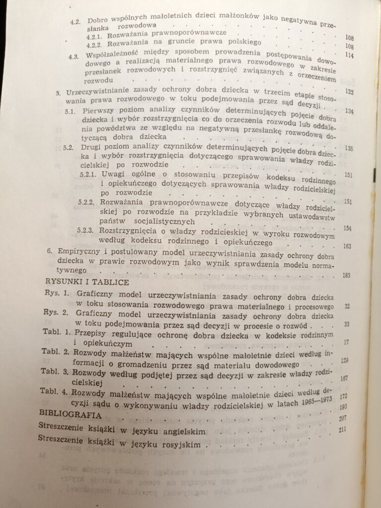 dobro dziecka przy rozwodzie spis tresci książki opiniabiegly.com.pl