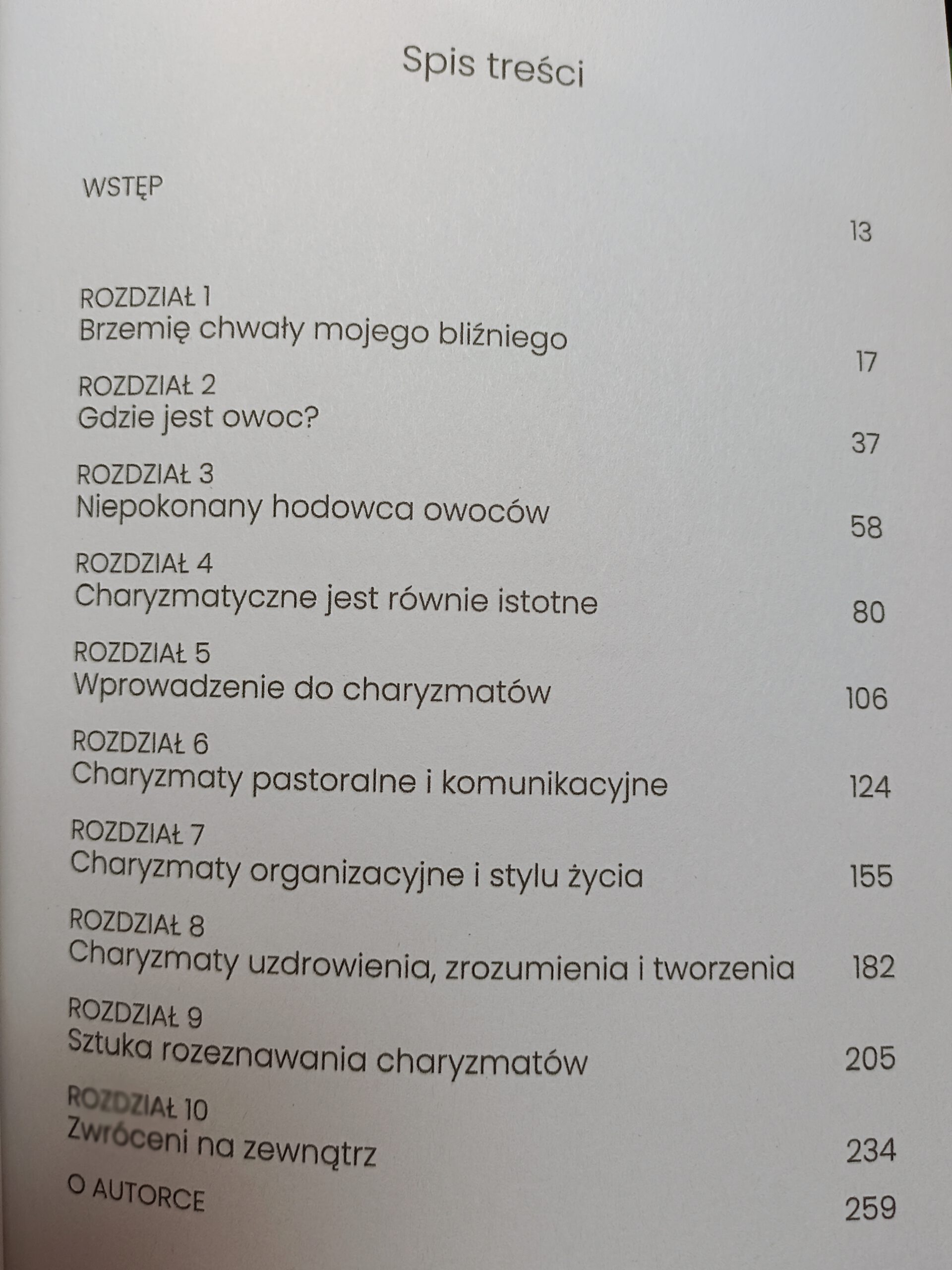 Owocne ucznistwo spis tresci ksiazki w antykwariat Szczecin