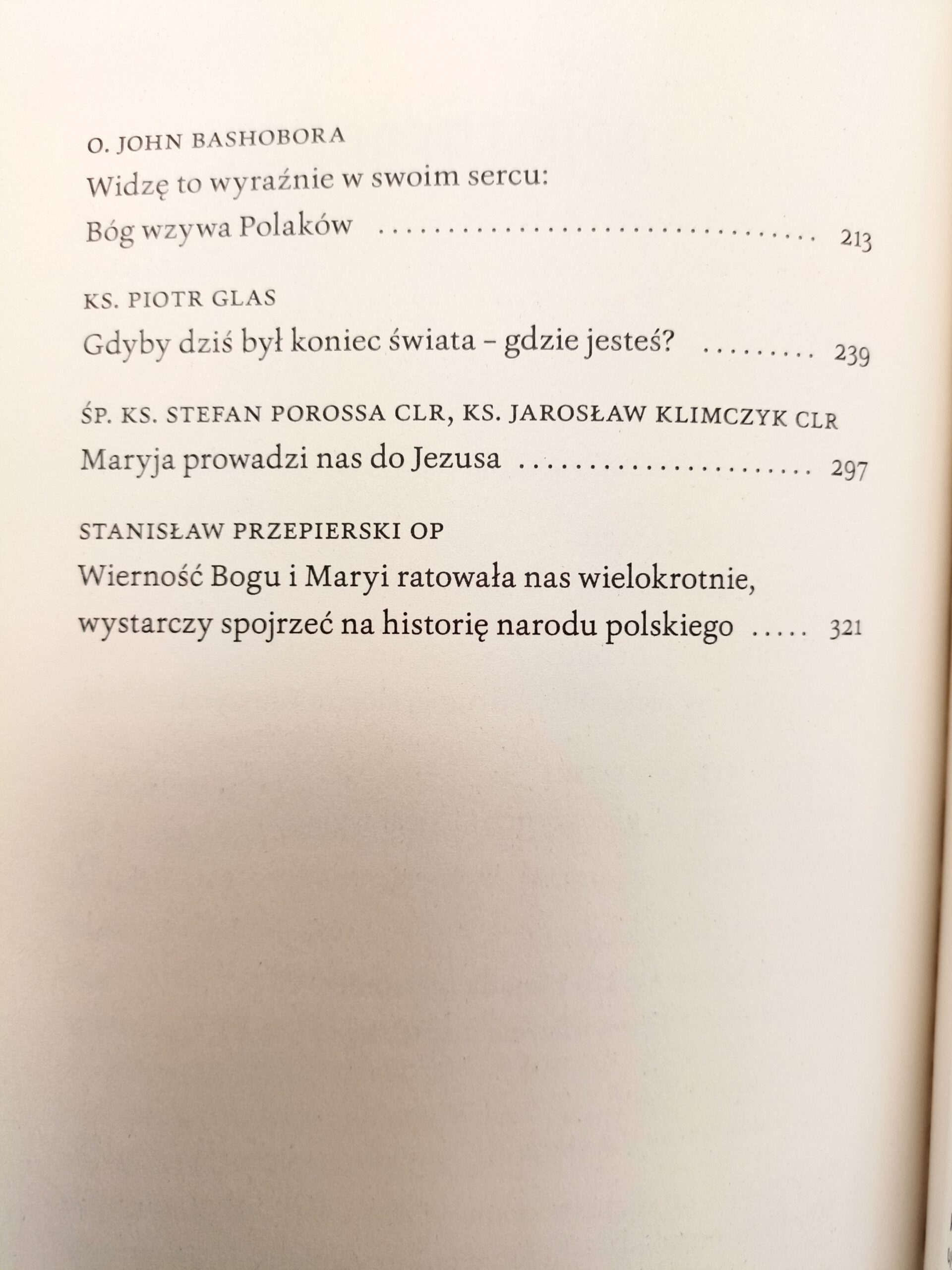 Proroctwo spis tresci strony 2 ksiazki w antykwariat Szczecin