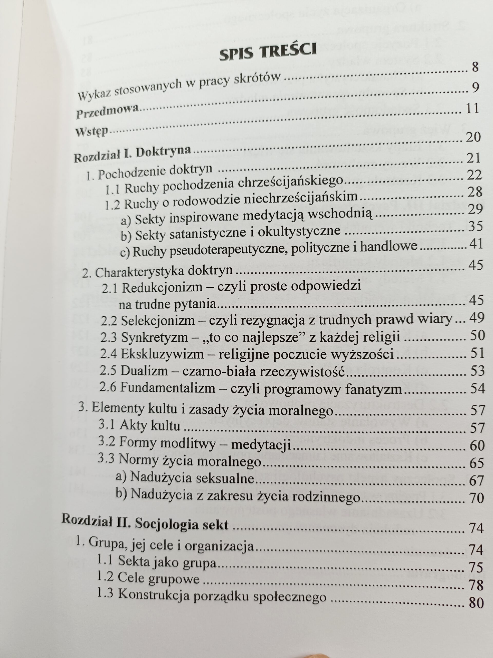 Rozpoznac sekte ksiazka w antykwariat szczecin