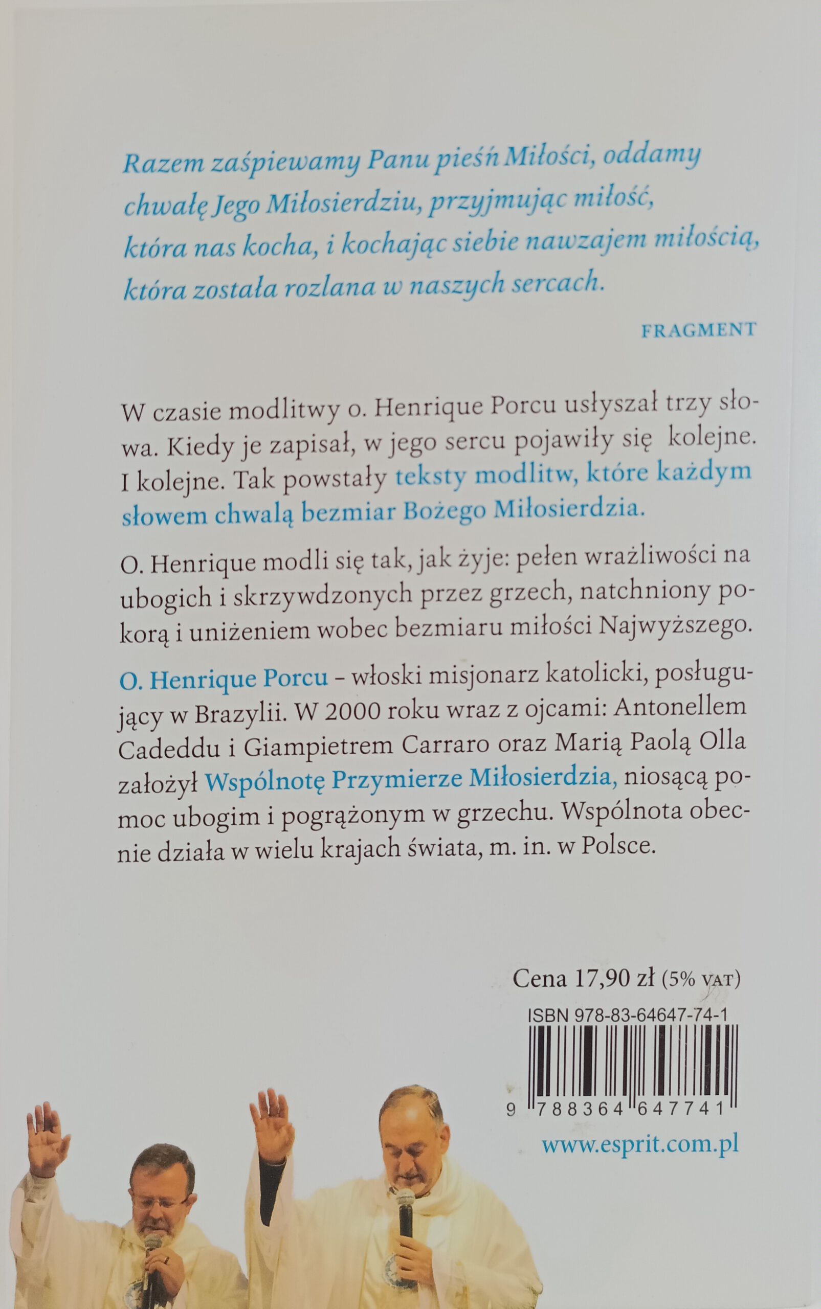 W oceanie nieskonczonego milosierdzia tyl ksiazki w antykwariat Szczecin