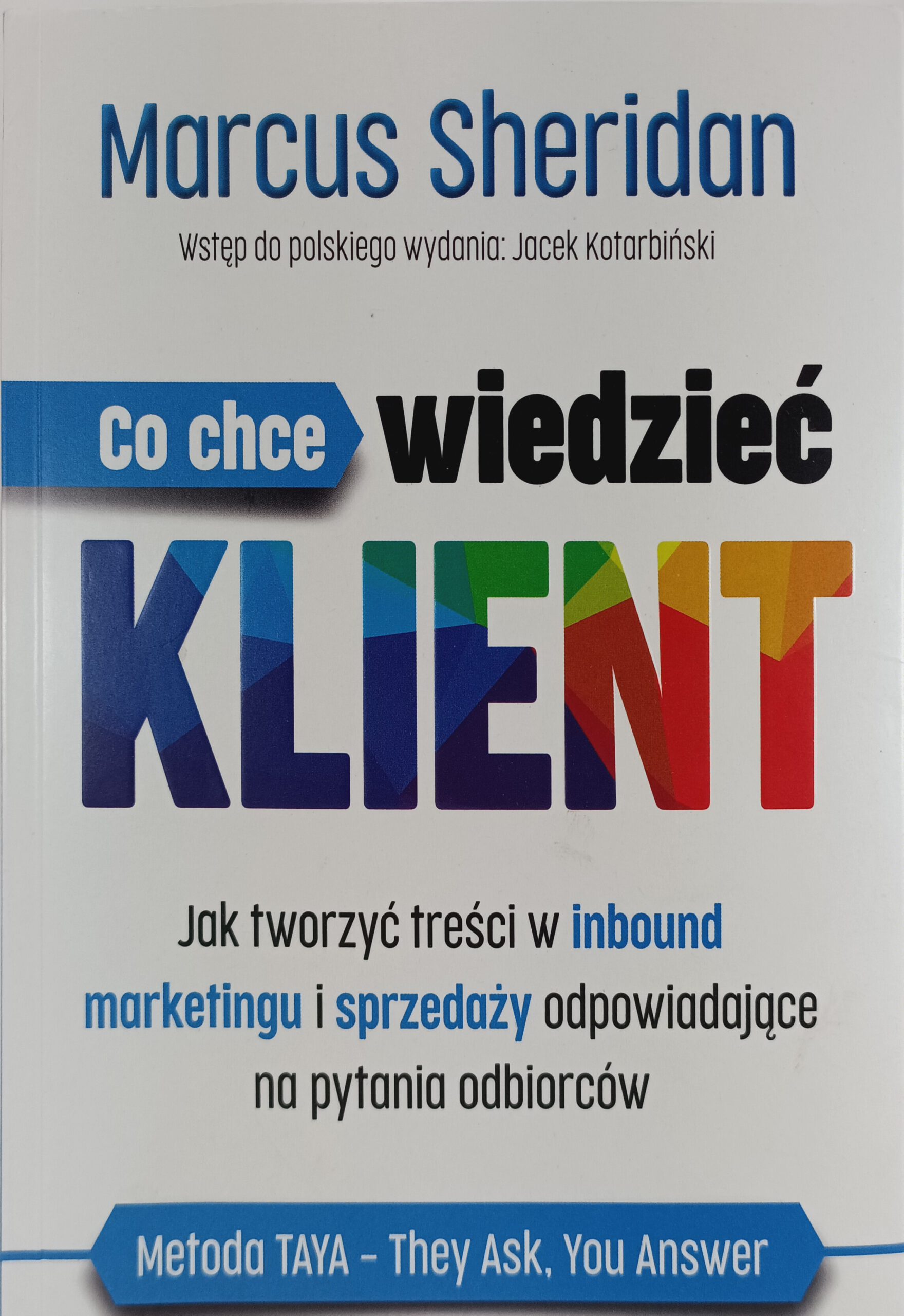 co chce wiedzieć klient książka w antykwariatszczecin.pl