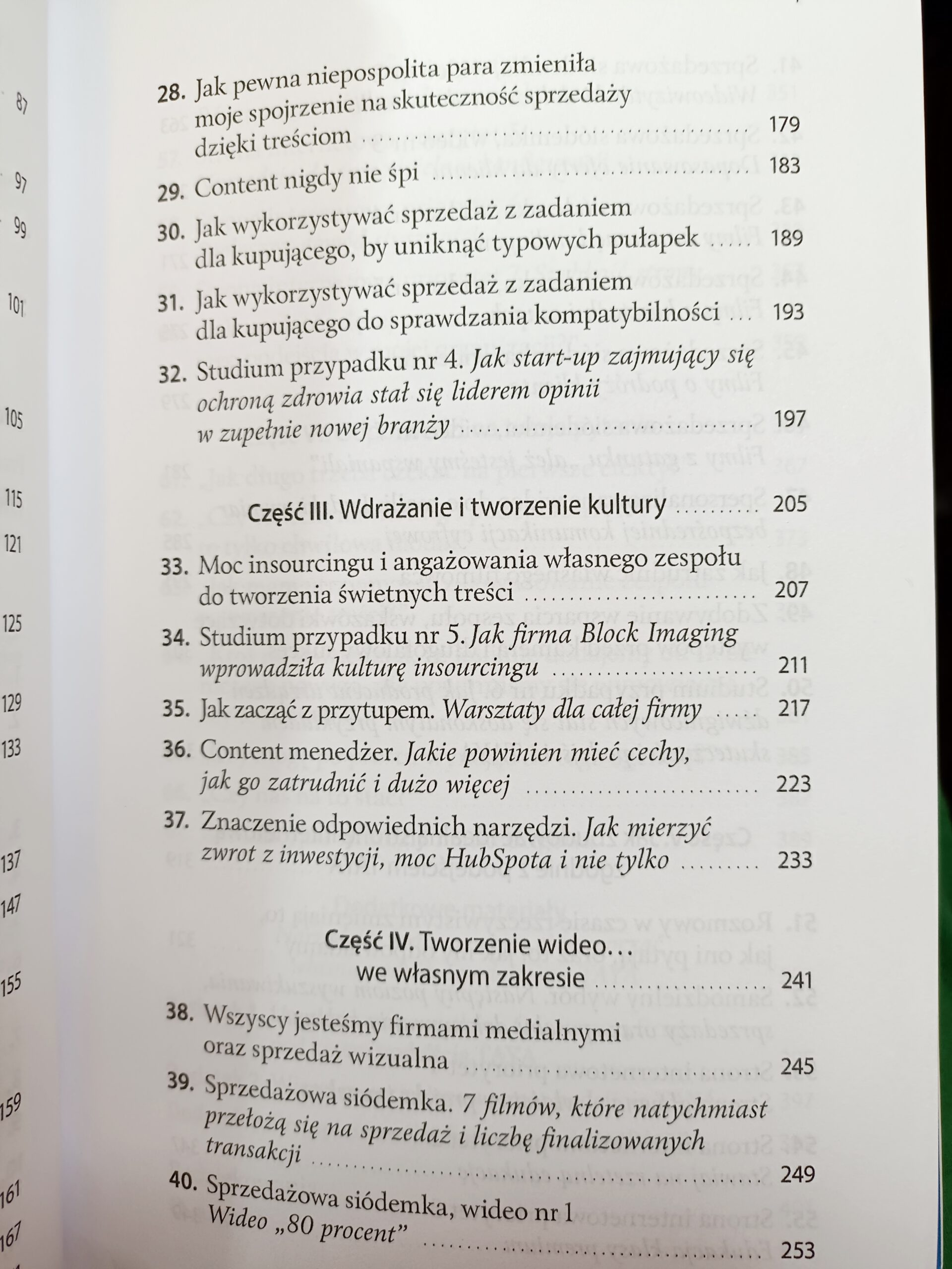 co chce wiedzieć klient spis treści 3 książka w antykwariat Szczecin