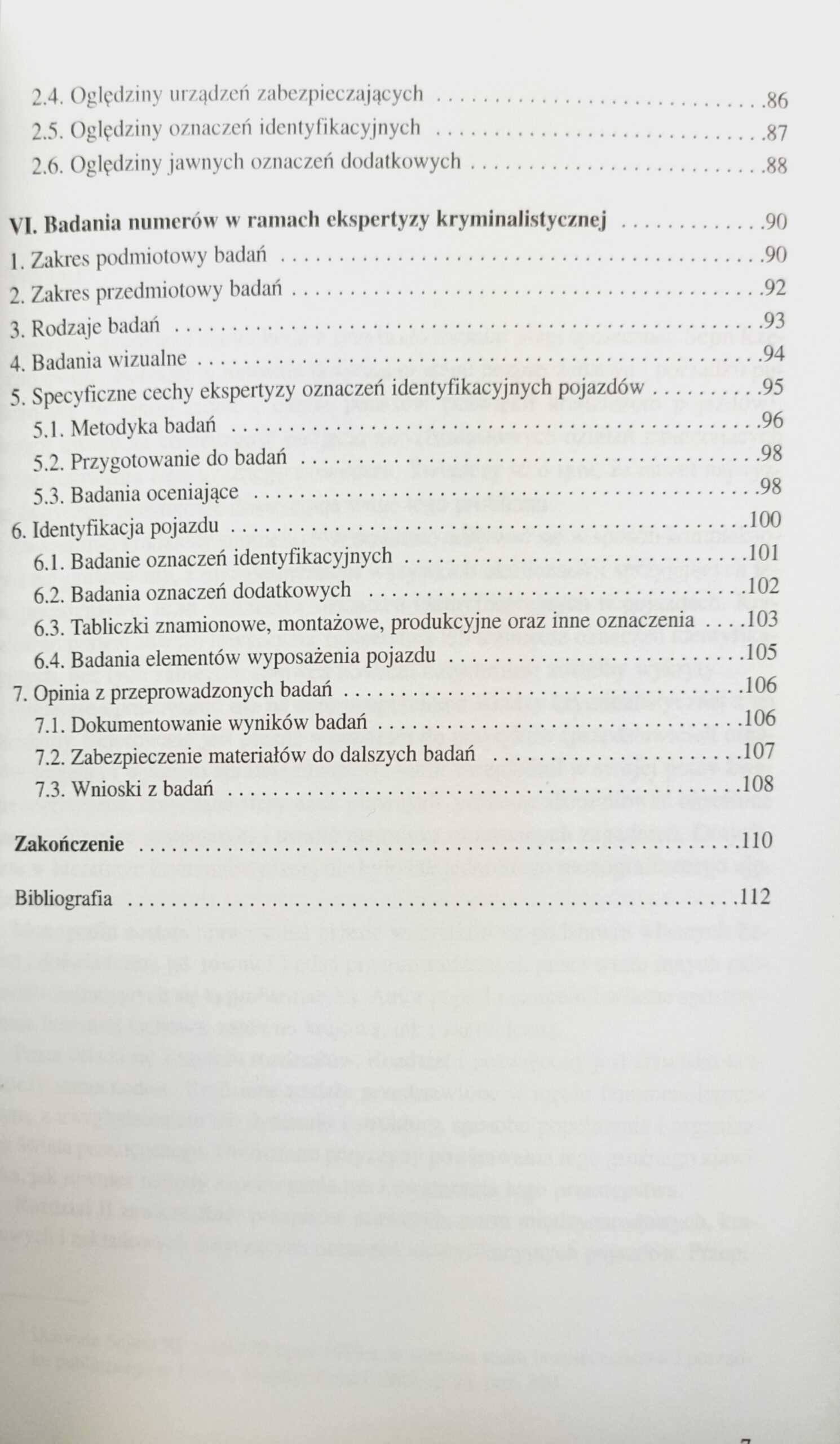 Fałszerstwa oznaczeń identyfikacyjnych w pojazdach samochodowych i ich wykrywanie - obrazek 3