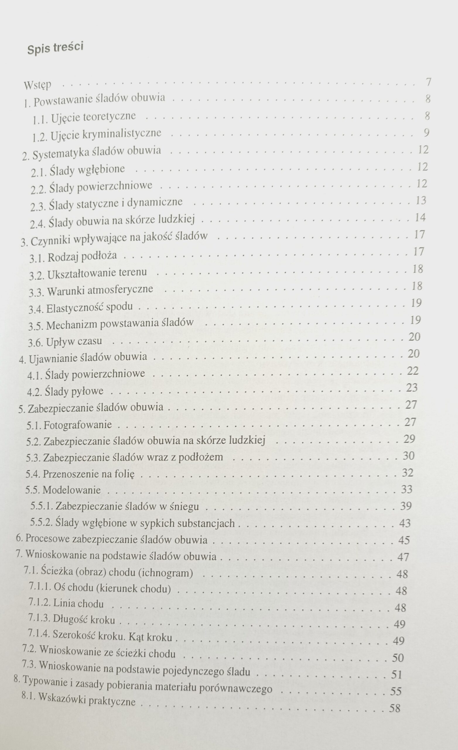 Kryminalistyczne badanie śladów obuwia - obrazek 2