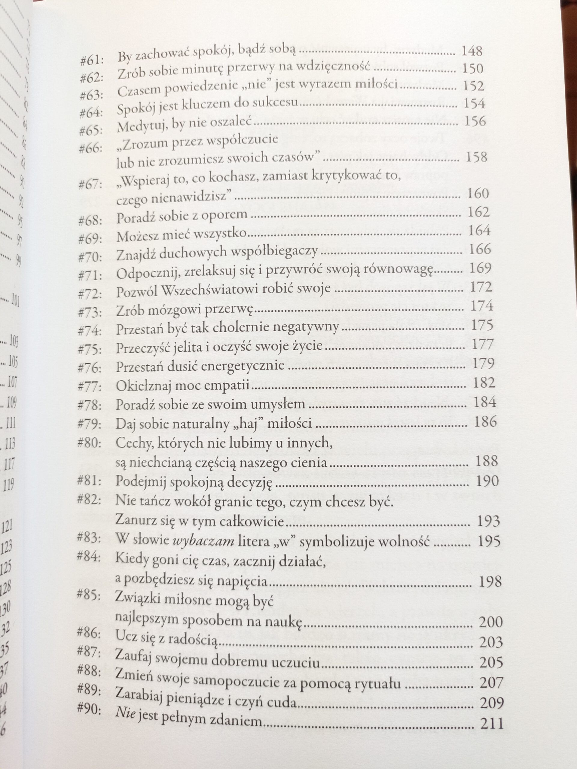 Szczęście to twój wybór spis treści 3 książki w antykwariat Szczecin