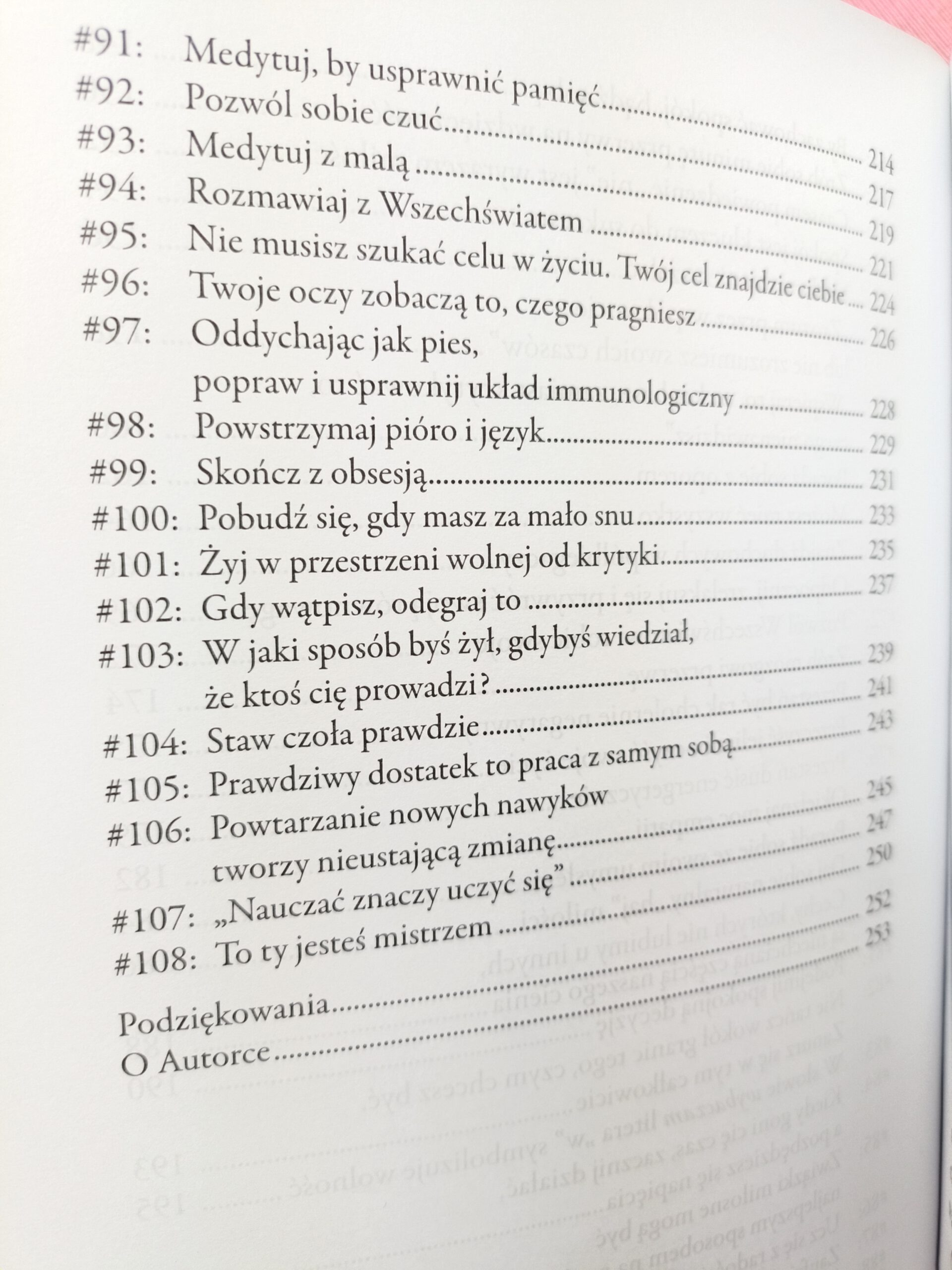Szczęście to twój wybór spis treści książki 4 książki w antykwariat Szczecin