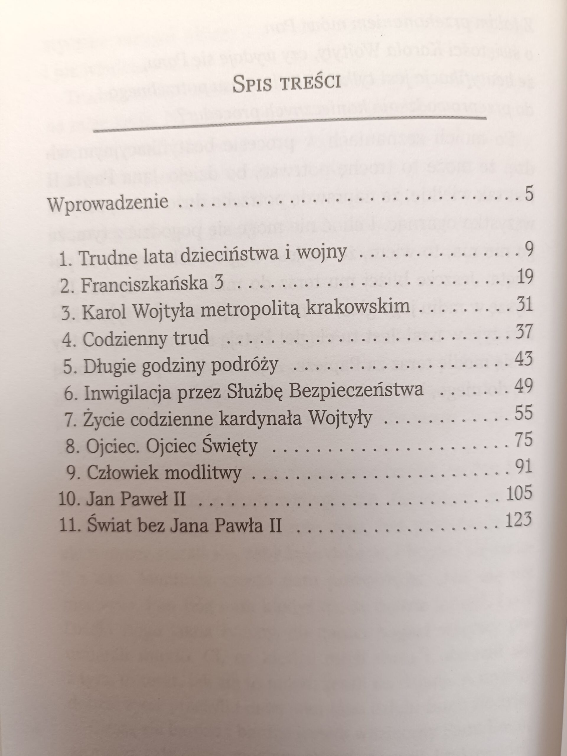 pół miliona kilometrów spis treści książki w antykwariat Szczecin