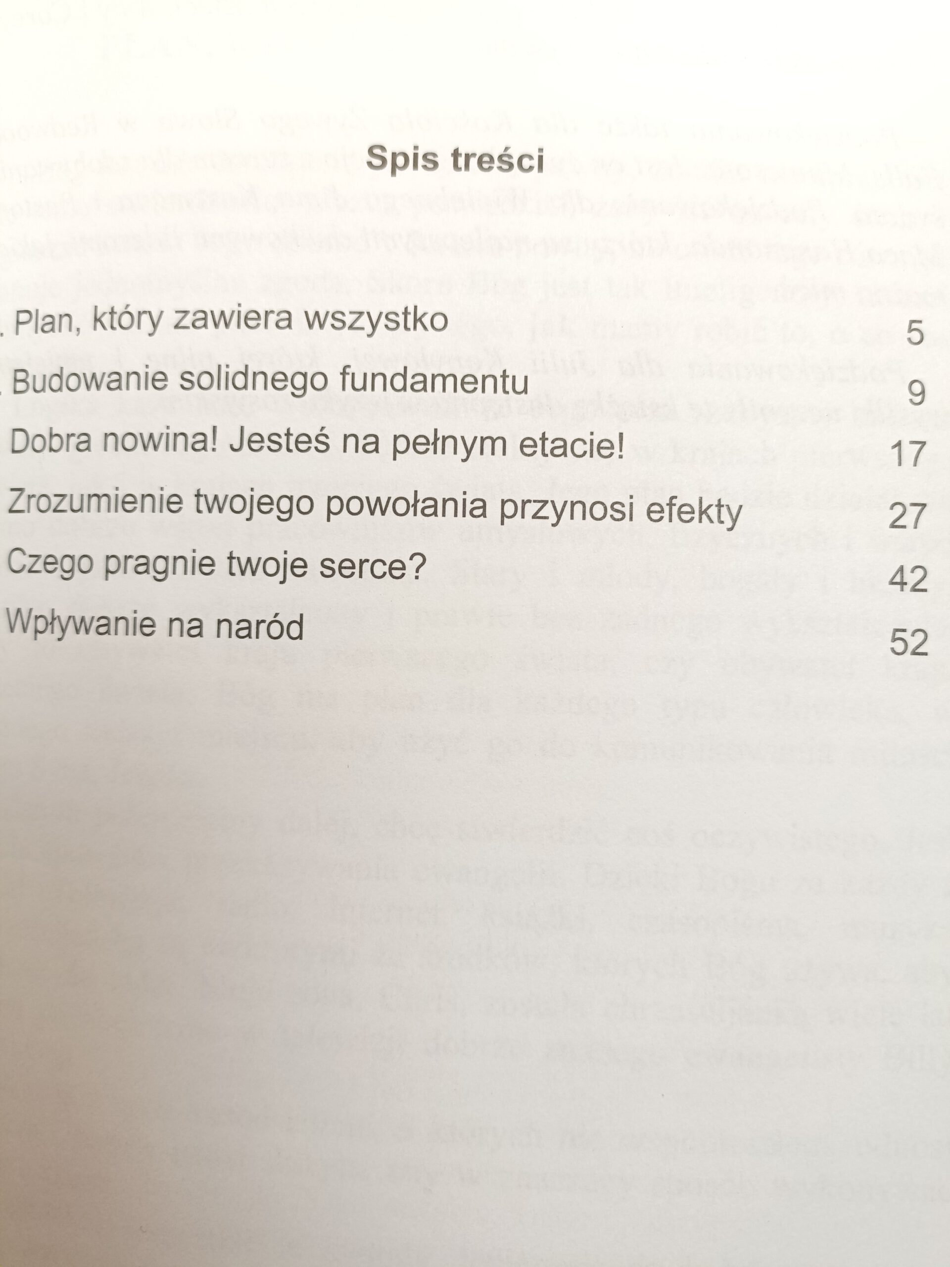 ty twoja praca twój naród spis treści książki w antykwariat Szczecin