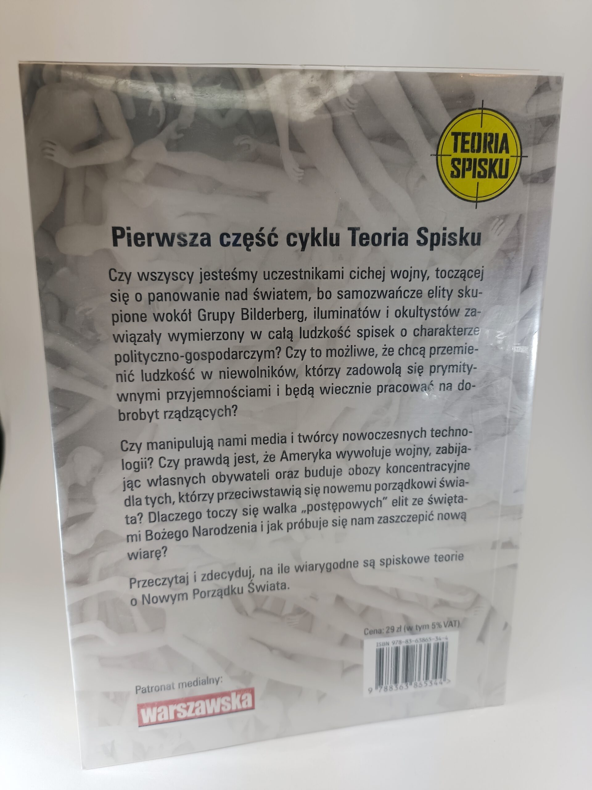 nowy porządek świata książka w antykwariat Szczecin tył