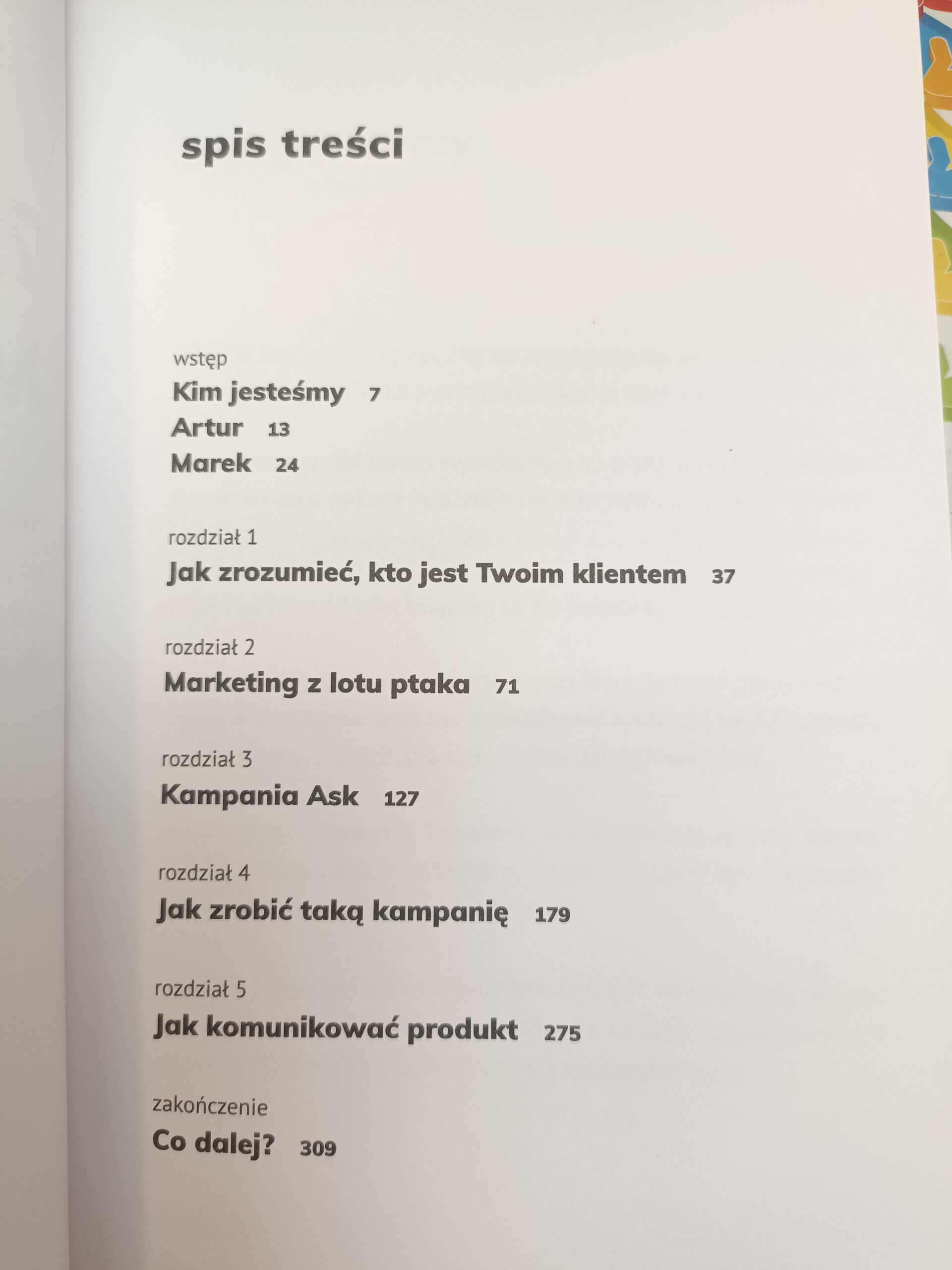 zrozumieć marketing spis treści książki w antykwariat Szczecin