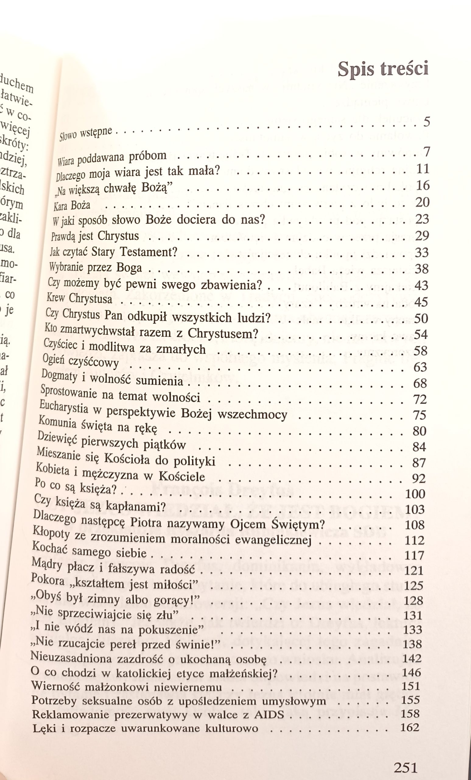 nadzieja poddawana próbom spis treści książki w antykwariat książki Szczecin