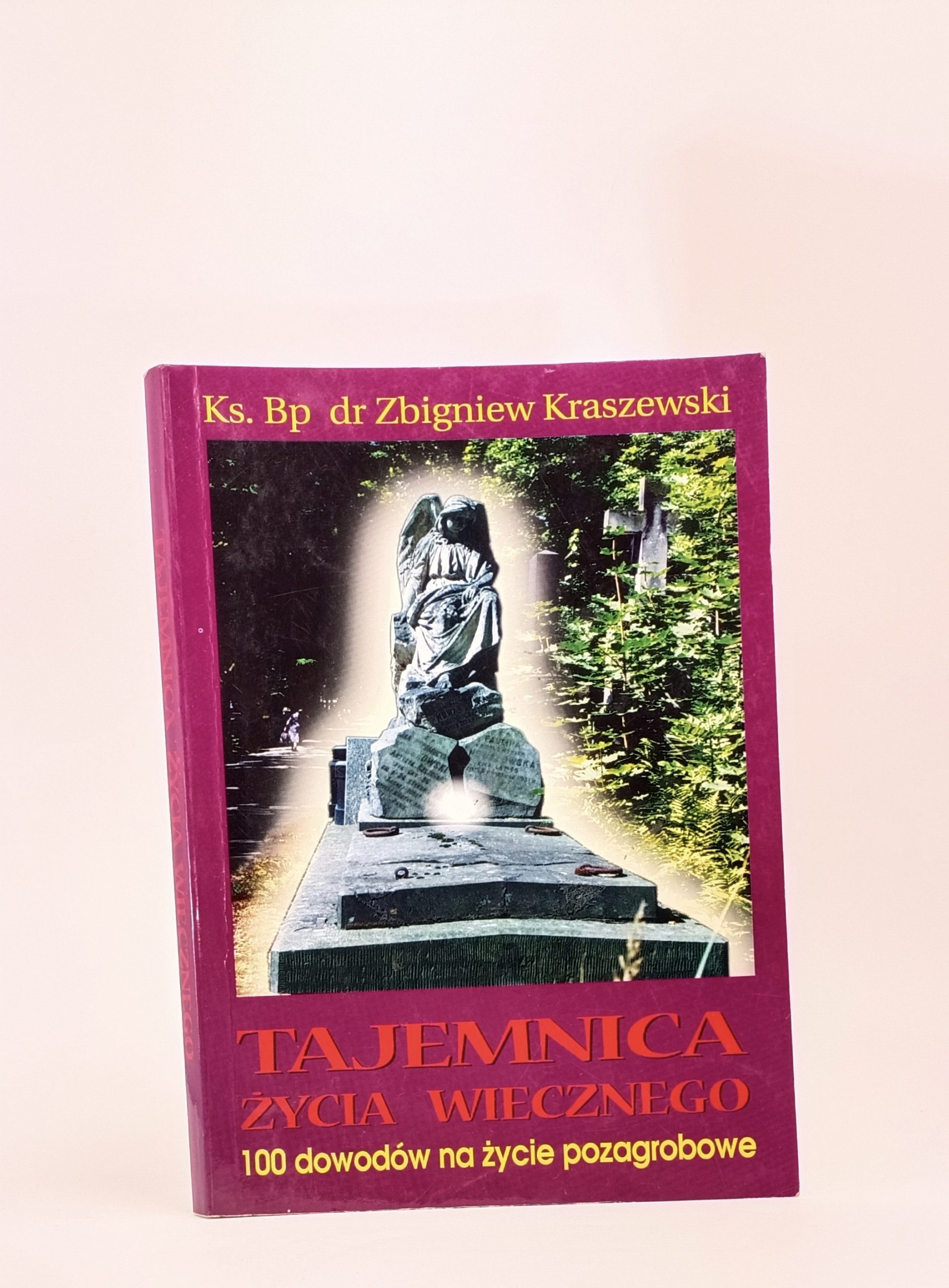 tajemnica życia wiecznego przód książki w antykwariat książki Szczecin