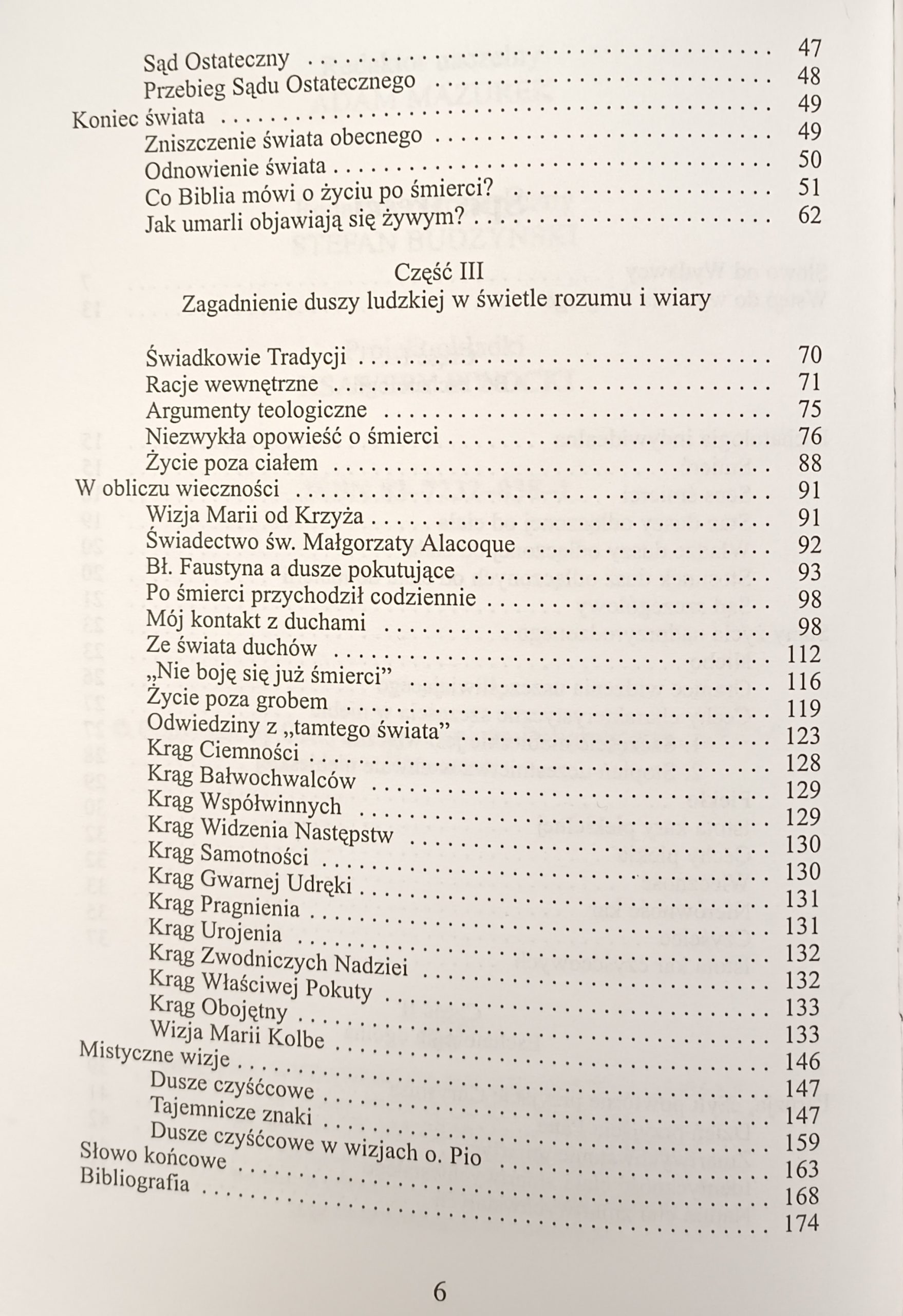 tajemnica życia wiecznego spis treści 2 książki w antykwariat książki Szczecin