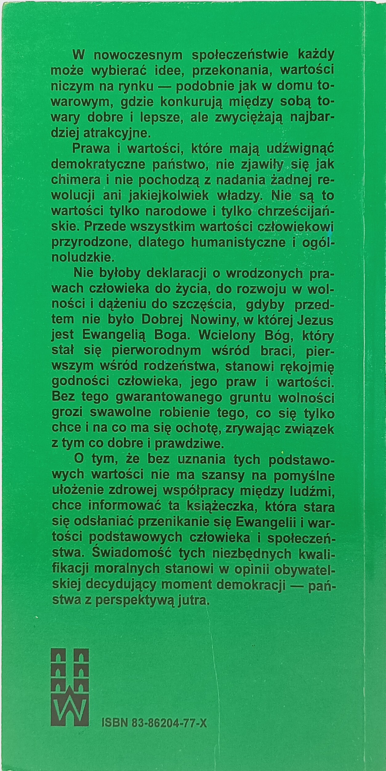 wartości podstawowe wobec ewangeli nota wydawcy książki w antykwariat książki Szczecin