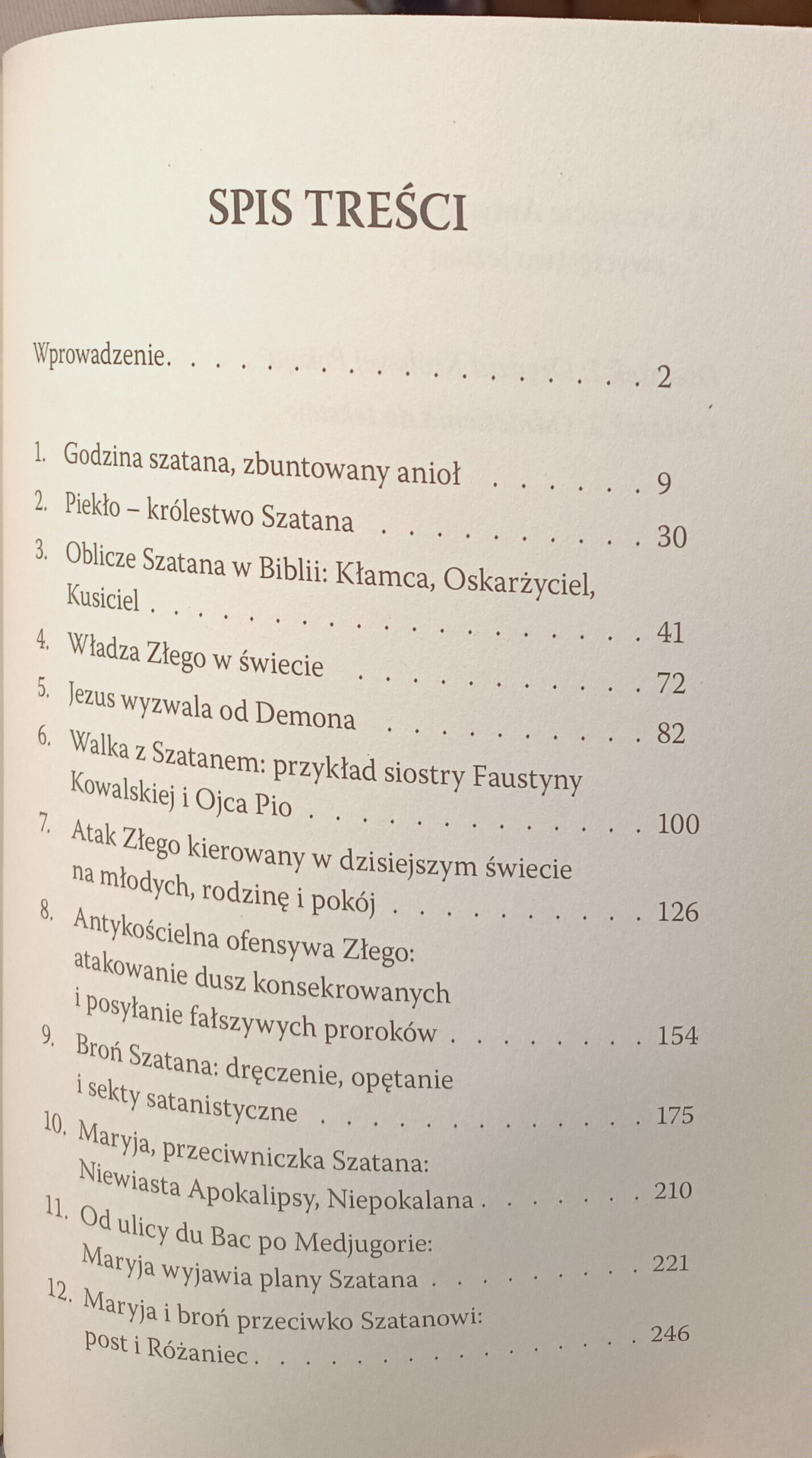 godzina szatana spis treści książki w antykwariat książki Szczecin