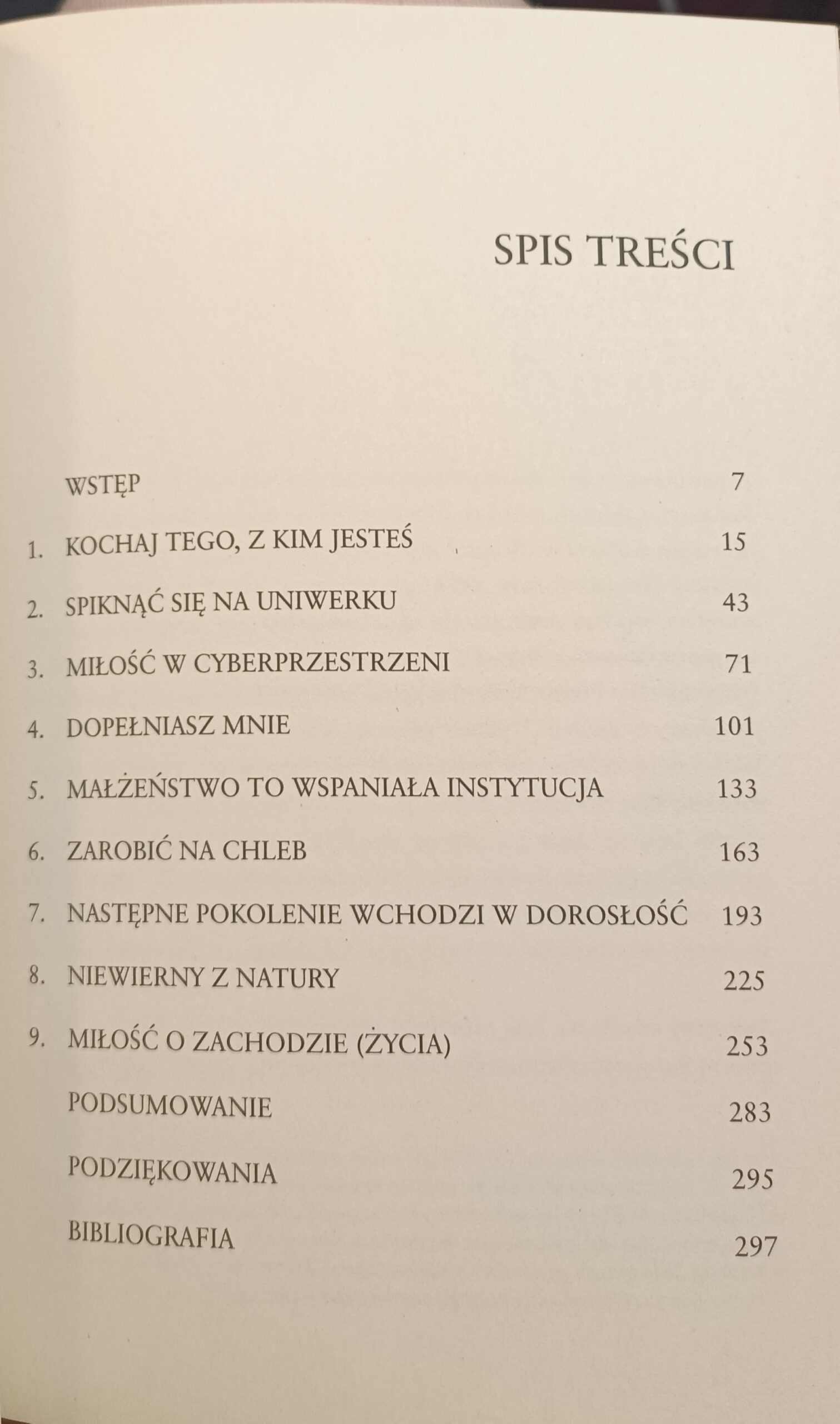 seks i pieniądze spis treści książki w antykwariat książki Szczecin