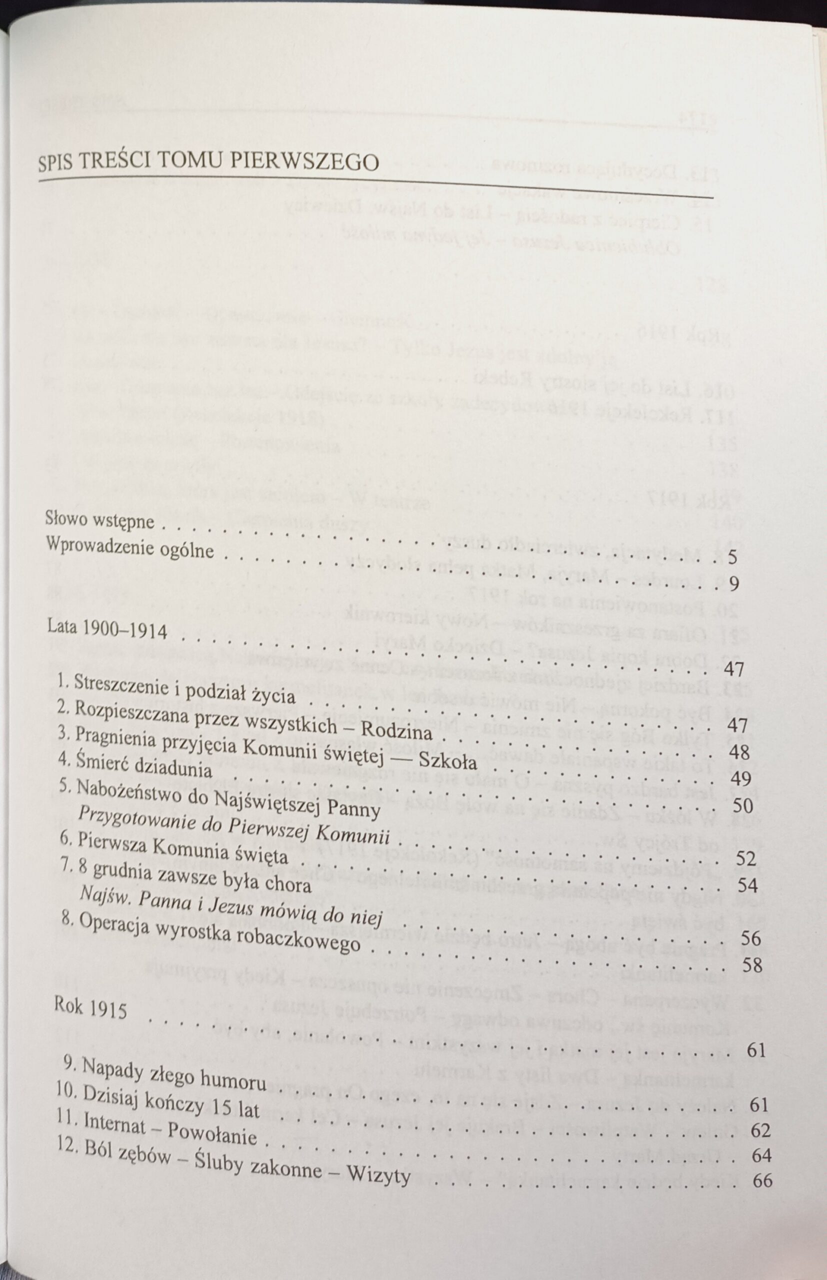 dziennik Teresy z Los Andres spis treści książki w antykwariat książki używane Szczecin