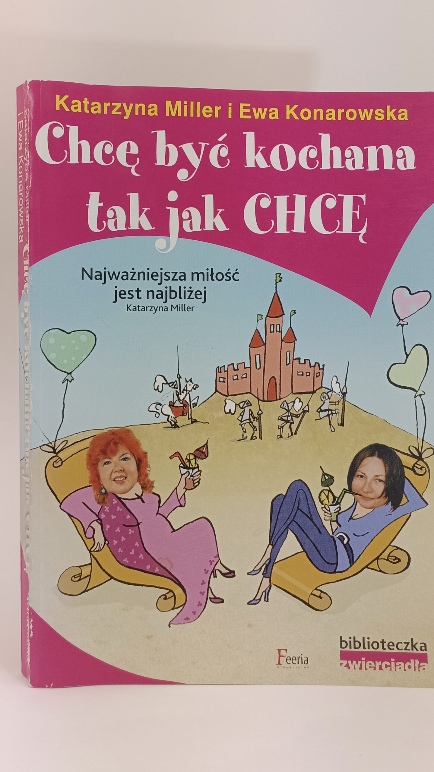 chcę być kochaną okładka książki w antykwariat książki używane Szczecin