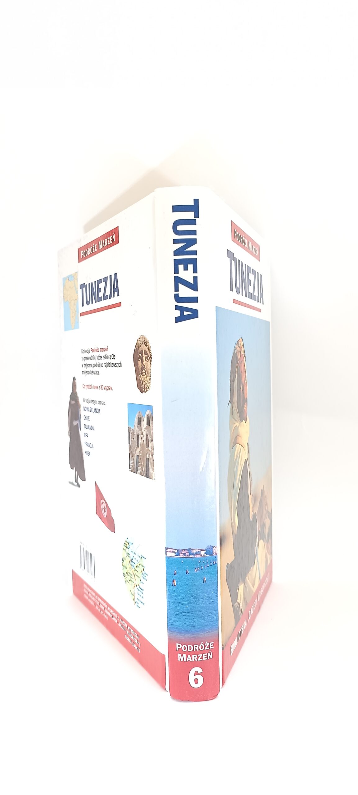 Tunezja grzbiet książki w antykwariat książki używane Szczecin