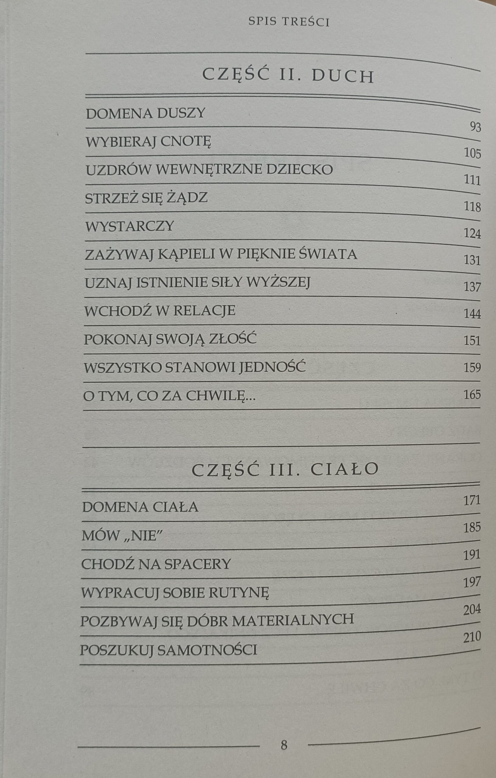 Umysł niewzruszony spis treści 2 książki w antykwariat książki używane Szczecin