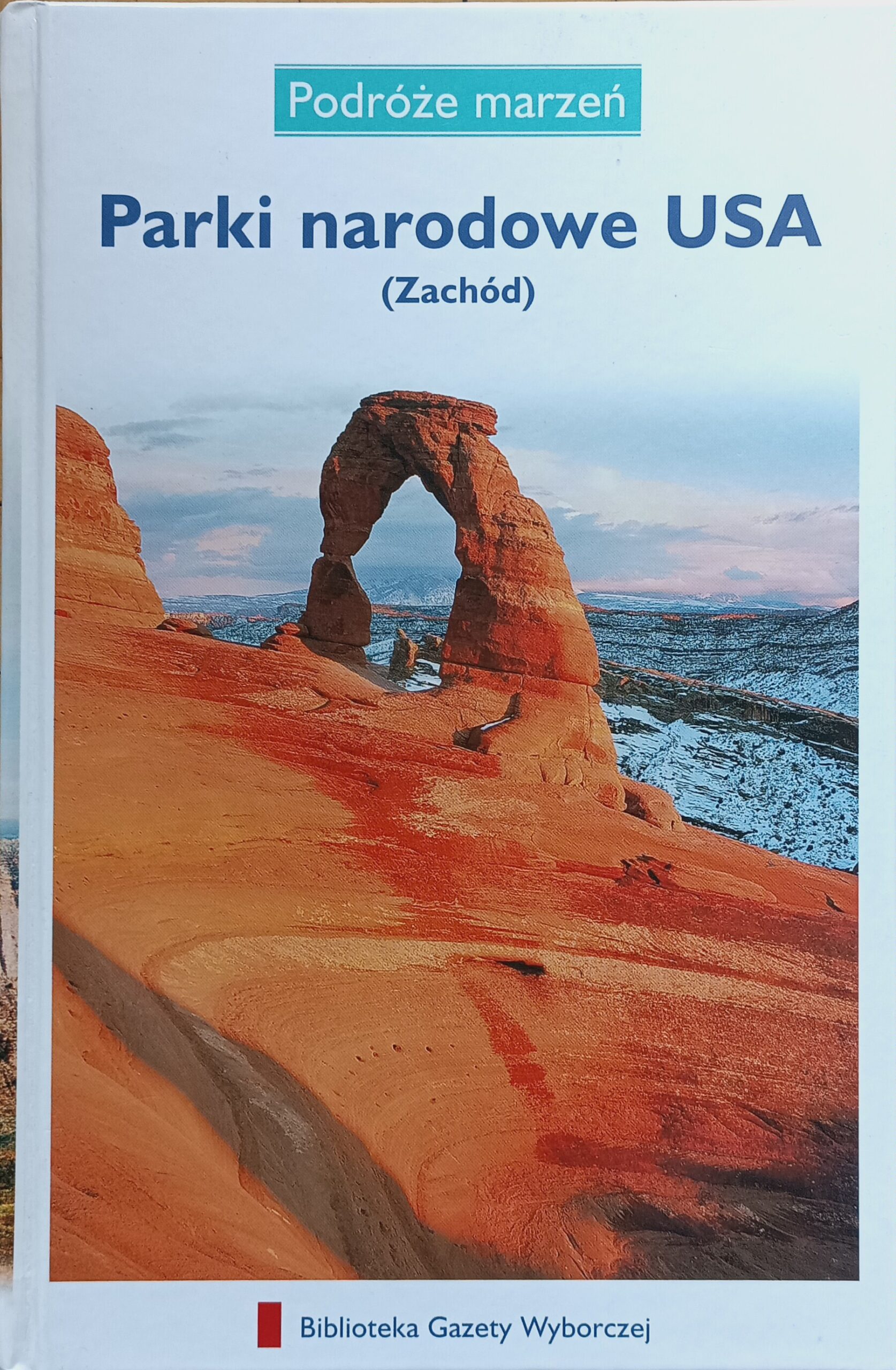 parki narodowe USA okładka książki w antykwariat książki używane Szczecin