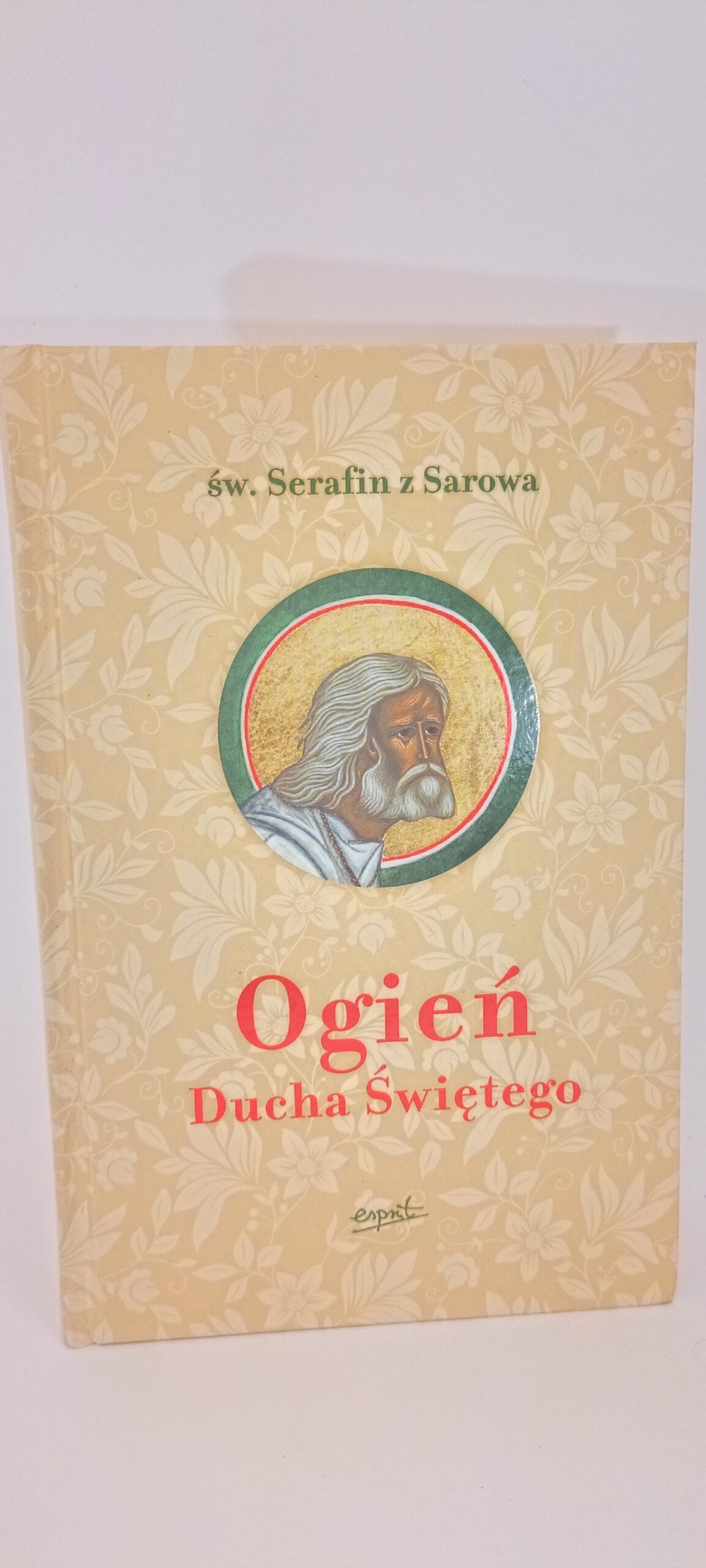ogień świętego ducha okładka książki w antykwariat książki używane Szczecin