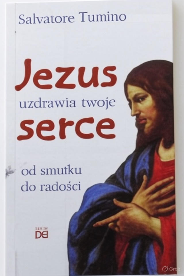 jezus uzdrawia twoje serce okładka ksiazki w antykwariat ksiazki uzywane Szczecin