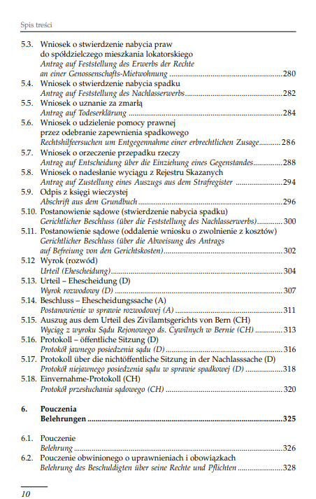 jak sporzadzać tlumaczenia poświadczone spis tresci antykwariat ksiazki Szczecin