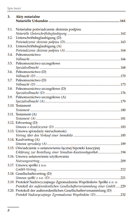 jak sporzadzać tlumaczenia poświadczone spis tresci antykwariat ksiazki Szczecin