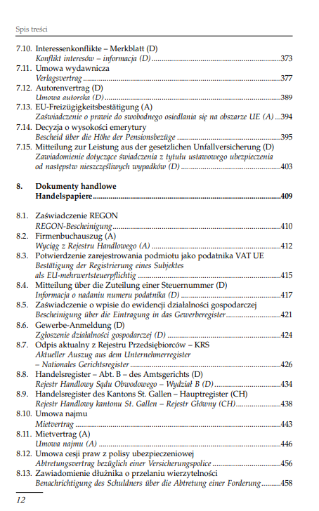 jak sporzadzać tlumaczenia poświadczone spis tresci antykwariat ksiazki Szczecin