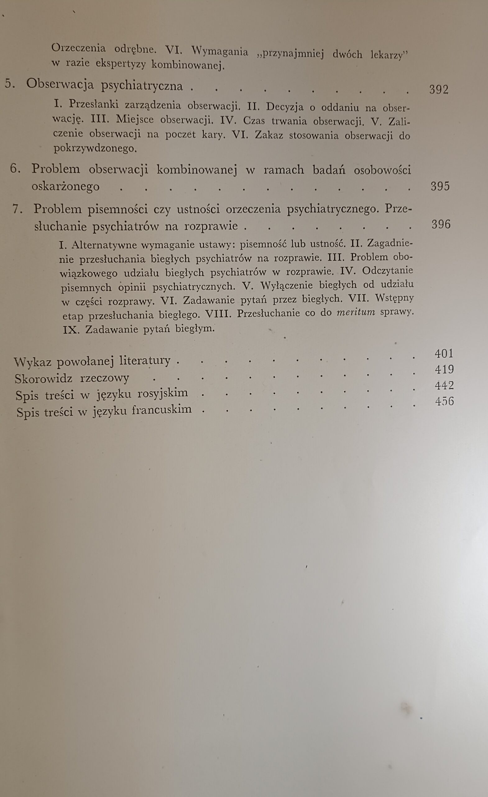 psychiatria w procesie karnym okładka książki w antykwariat książki używane Szczecin