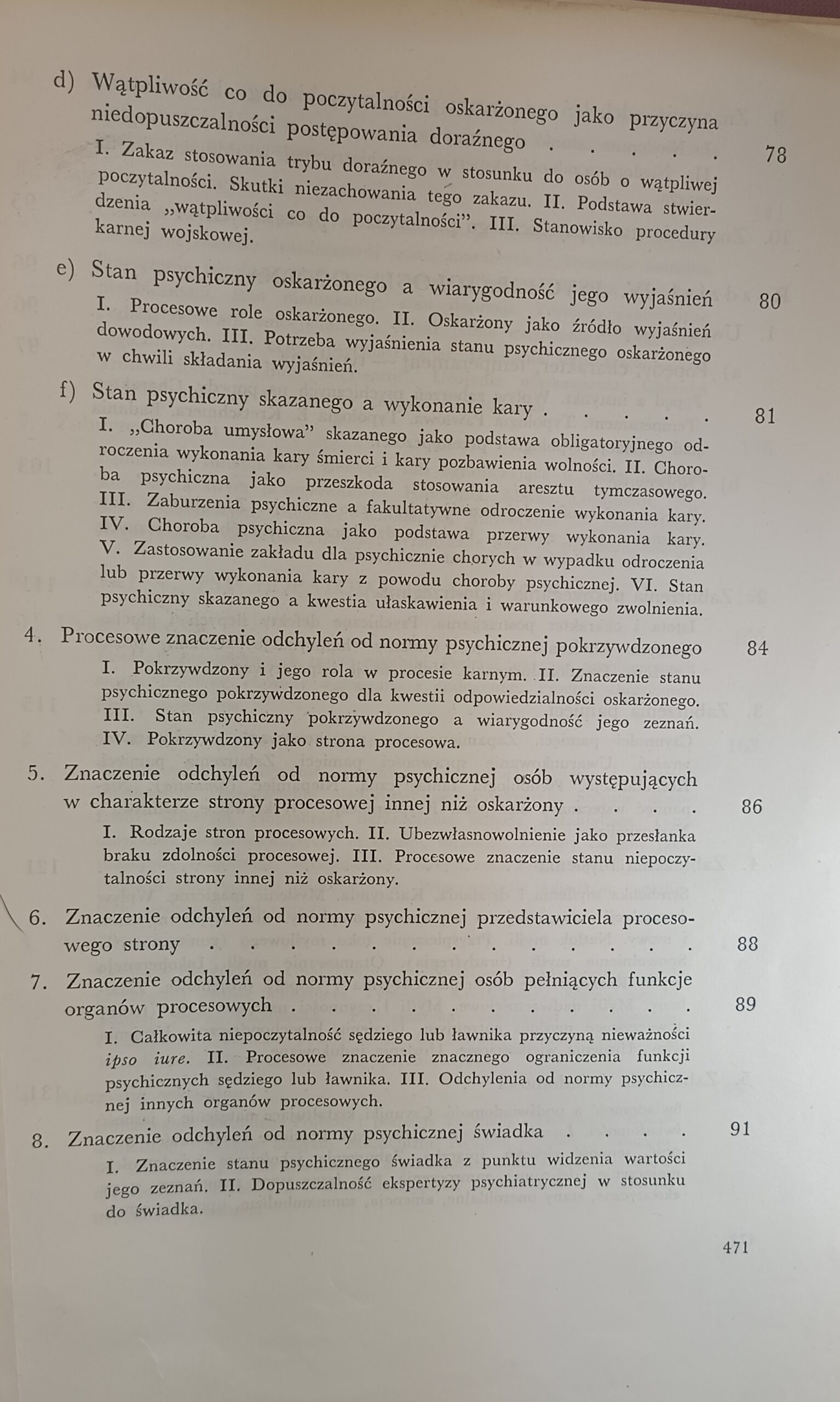 psychiatria w procesie karnym okładka książki w antykwariat książki używane Szczecin