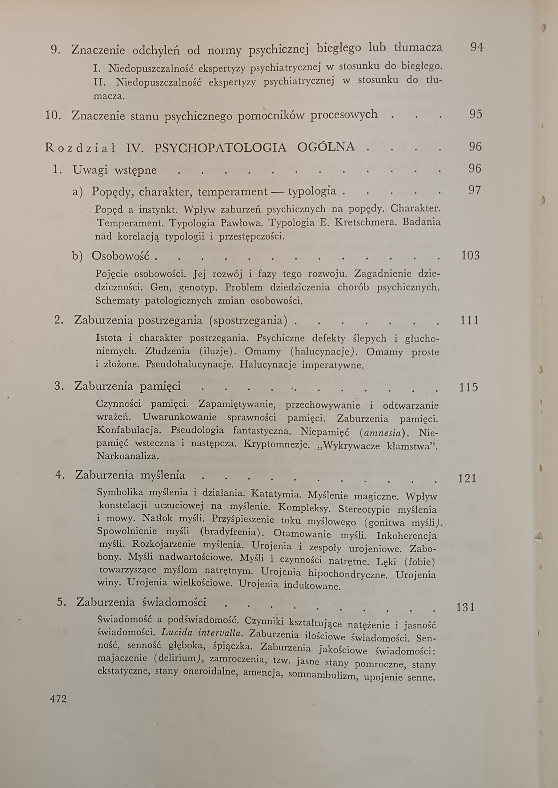 psychiatria w procesie karnym okładka książki w antykwariat książki używane Szczecin