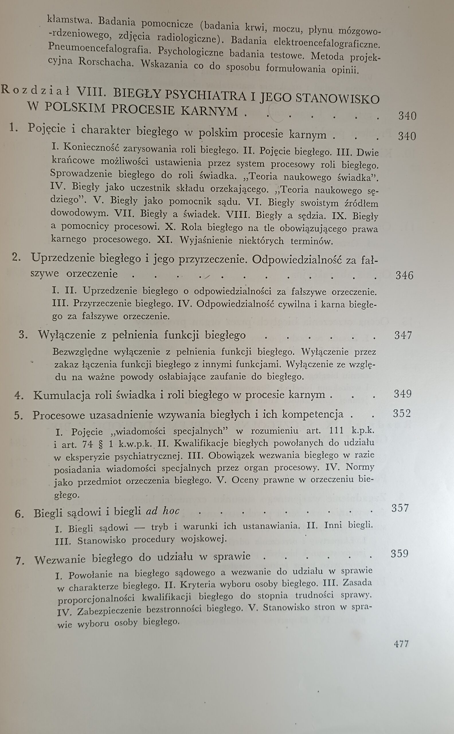 psychiatria w procesie karnym okładka książki w antykwariat książki używane Szczecin