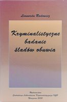 Kryminalistyczne badanie śladów obuwia