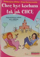 chcę być kochaną przód książki w antykwariat książki używane Szczecin