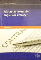 jak czytać i rozumieć angielskie umowy okładka książki w antykwariat książki Szczecin
