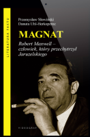 magnat robert maxwell okladka ksiazki w antykwariat ksiazki uzywane Szczecin