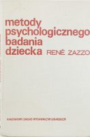 metody psychologicznego badania dziecka okładka książki w antykwariat książki Szczecin