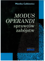 modus operndi sprawców zabójstw okładka ksiazki w antykwariat ksiazki używane Szczecin