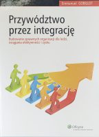 przywództwo przez integrację przód książki w antykwariat Szczecin