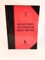 Selection of english documents
