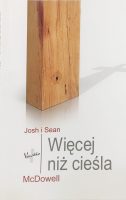 więcej niż cieśla przód książki w antykwariat książki Szczecin
